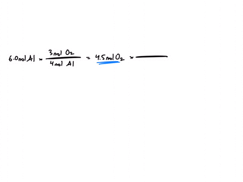 aluminum-reacts-with-oxygen-to-give-aluminum-oxide-4-mathrmalmathrms3-mathrmo_2mathrmg-longrightar-5