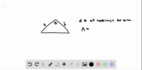 SOLVED Two sides of a triangle have lengths a and b and the