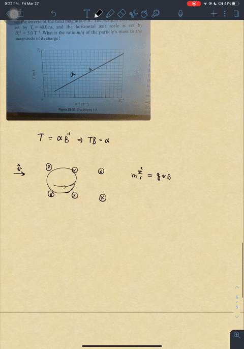 a-certain-particle-is-sent-into-a-uniform-magnetic-field-with-the-particles-velocity-vector-perpendi