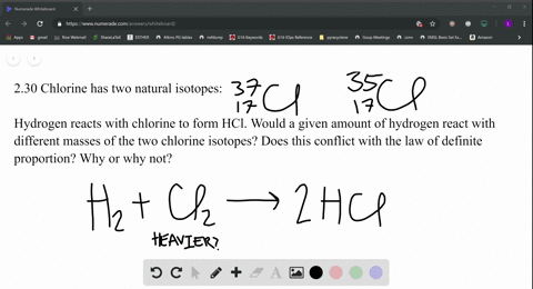 chlorine-has-two-natural-isotopes-_1737-mathrmcl-and-35-17-mathrmcl-hydrogen-reacts-with-chlorine-to