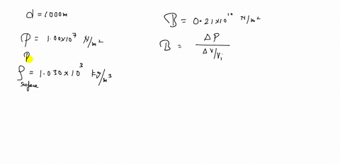 calculate-the-density-of-sea-water-at-a-depth-of-1000-mathrmm-where-the-water-pressure-is-about-100-