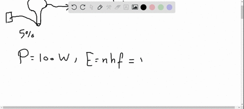 if-5-of-the-energy-supplied-to-a-bulb-is-radiated-as-visible-light-the-number-of-photons-of-visible-
