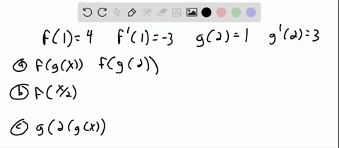 assume-that-f14-fprime1-3-g21-gprime23-calculate-the-derivatives-of-the-following-functions-at-x2-a-
