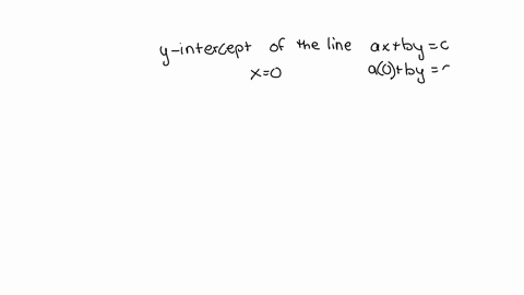 determine-the-y-intercept-of-the-line-a-xb-yc