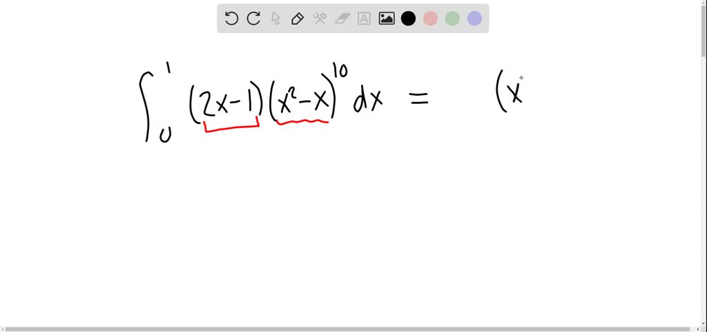 Solved Evaluate Definite Integrals ∫0 1 2 X 1 X 2 X 10 D X