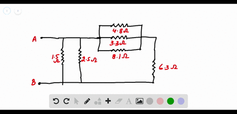 find-the-equivalent-resistance-between-points-a-and-b-shown-in-figure-21-42