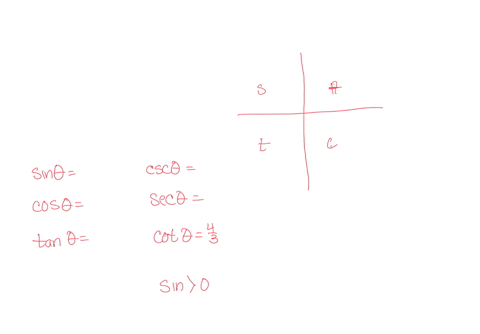 find-the-remaining-five-trigonometric-functions-of-theta-see-example-1-cot-thetafrac43-sin-theta0