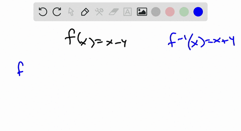 find-the-inverse-function-of-f-informally-verify-that-fleftf-1xrightx-and-f-1fxx-fxx-4