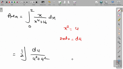 find-the-area-of-the-region-bounded-by-yx-leftx416right-y0-x0-and-x2-4