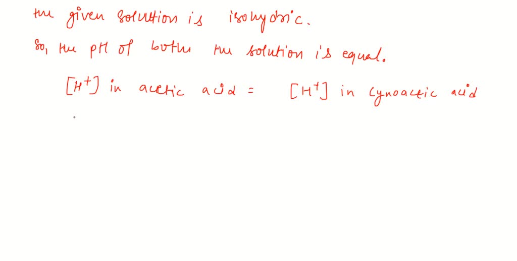 SOLVED:The dissociation constant of acetic acid is 0.000018 and that ...