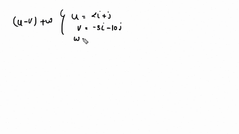 use-the-vectors-mathbfu2-mathbfimathbfj-quad-mathbfv-3-mathbfi-10-mathbfj-quad-and-quad-mathbfwmat-4