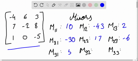 finding-the-minors-and-cofactors-of-a-matrix-in-exercises-31-38-find-all-the-a-minors-and-b-cofact-7
