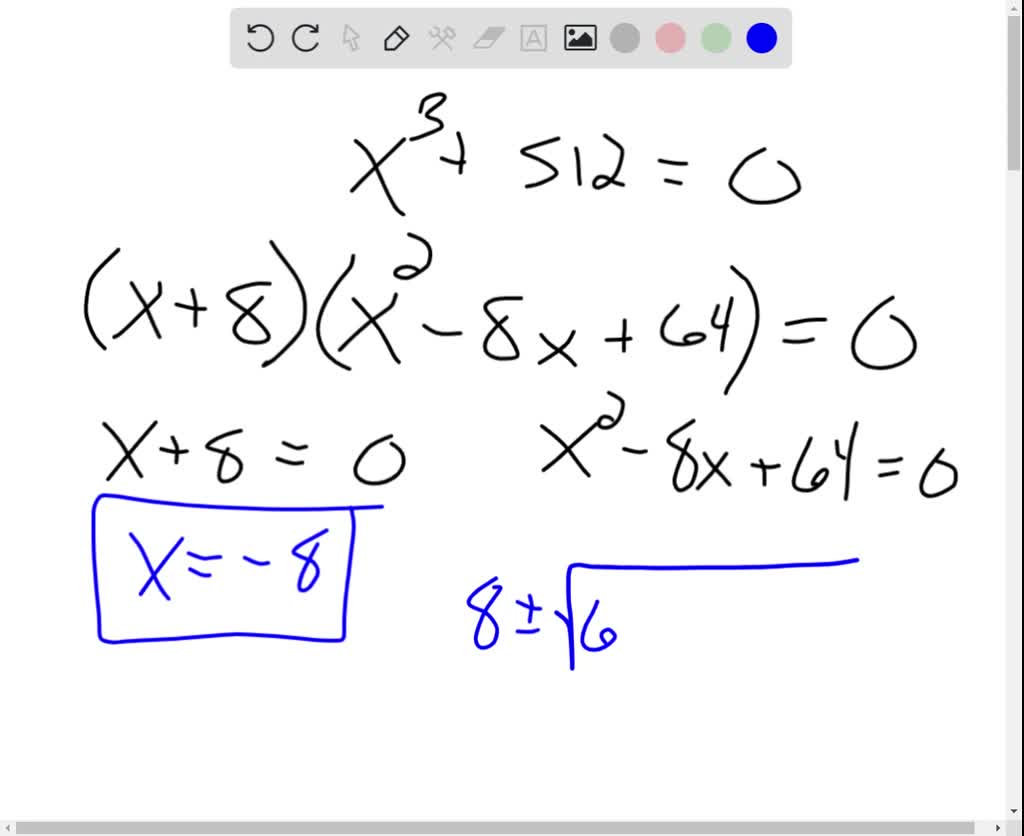 SOLVED Solving A Polynomial Equation In Exercises 5 16 Solve The 