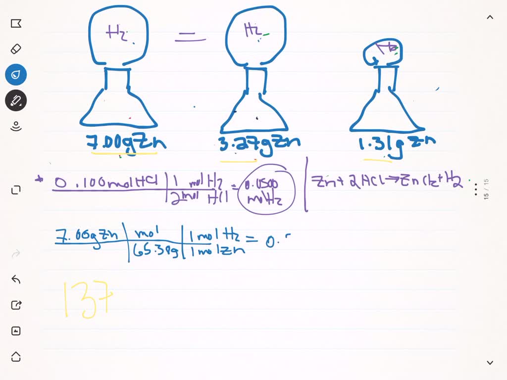 SOLVEDLet us explore a reaction with a limiting reactant. (See the