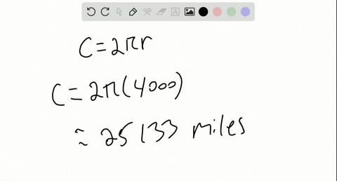 estimate-the-length-of-the-equator-in-feet-assume-the-radius-of-the-earth-to-be-4000-miles