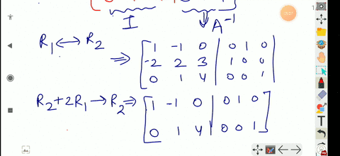 exer-3-12-find-the-inverse-of-the-matrix-if-it-exists-leftbeginarrayrrr-2-2-3-1-1-0-0-1-4-endarrayri