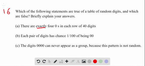 which-of-the-following-statements-are-true-of-a-table-of-random-digits-and-which-are-false-briefly-e