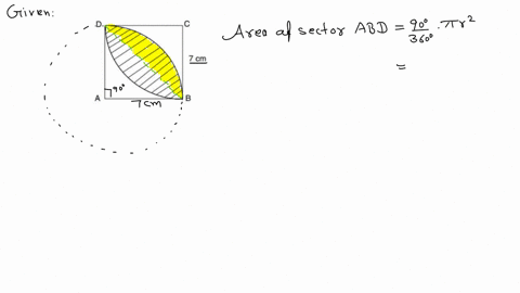 in-the-figure-given-below-a-b-c-d-is-a-square-of-side-7-mathrmcm-mathrmbd-is-an-arc-of-a-circle-of-r