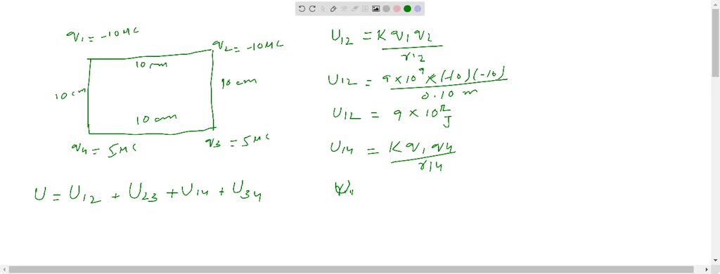 SOLVED:Compute the energy necessary to bring together (from a very ...