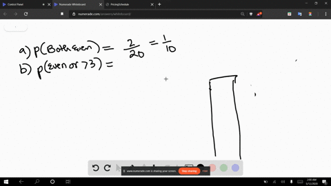the-numbers-1-2-3-4-and-5-are-written-on-slips-of-paper-and-2-slips-are-drawn-at-random-one-at-a-t-2