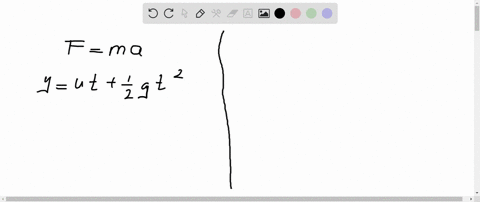 the-motion-of-a-particle-of-a-mass-m-is-describe-by-mathrmymathrmut1-2-mathrmgt2-find-the-force-acti