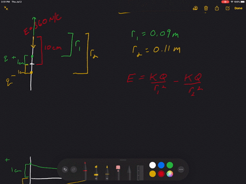 an-electric-dipole-is-formed-from-two-charges-pm-q-spaced-10-cm-apart-the-dipole-is-at-the-origin-or