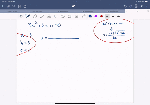 solve-the-equation-by-using-the-quadratic-formula-3-x25-x10