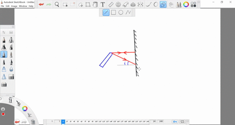 place-a-pencil-in-front-of-a-plane-mirror-so-that-it-is-not-parallel-to-the-mirror-draw-an-image-t-2