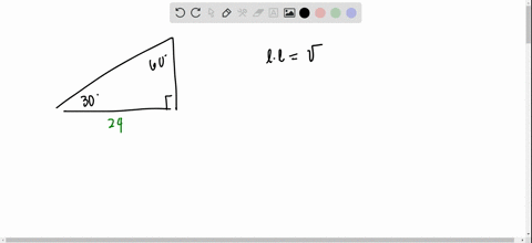 in-a-30circ-60circ-90circ-right-triangle-the-length-of-the-longer-leg-is-24-yards-find-the-length-of