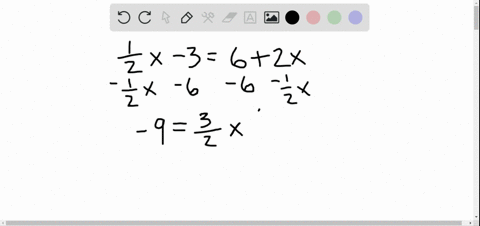 solve-the-equation-both-algebraically-and-graphically-frac12-x-362-x-2