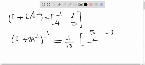 use-the-given-information-to-find-a-i2-a-1leftbeginarrayrr-1-2-4-5-endarrayright