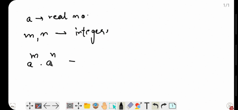 true-or-false-if-a-is-a-real-number-and-m-and-n-are-integers-then-am-cdot-ana-mn-cdotoperatornamepp-