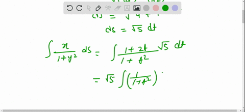 evaluate-the-line-integral-with-respect-to-s-along-the-curve-c-beginarraylint_c-fracx1y2-d-s-c-x12-t