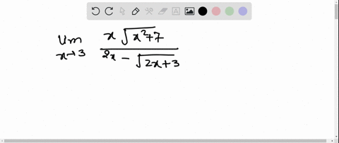 find-the-indicated-limit-lim-_x-rightarrow-3-fracx-sqrtx272-x-sqrt2-x3-2