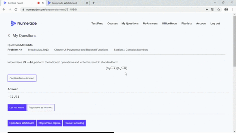 in-exercises-29-44-perform-the-indicated-operations-and-write-the-result-in-standard-form-3-sqrt-72-