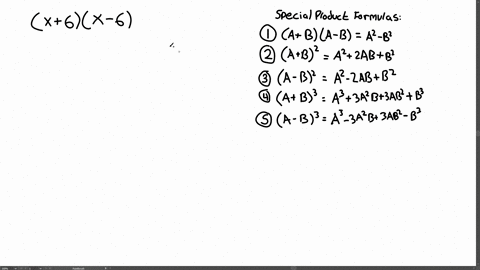 multiply-the-algebraic-expressions-using-a-special-product-formula-and-simplify-x6x-6