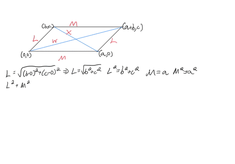 for-any-parallelogram-prove-that-the-sum-of-the-squares-of-the-lengths-of-the-sides-equals-the-sum-o