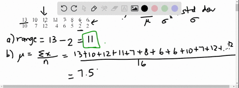find-the-range-mean-variance-and-standard-deviation-of-the-population-data-set-the-numbers-of-regula