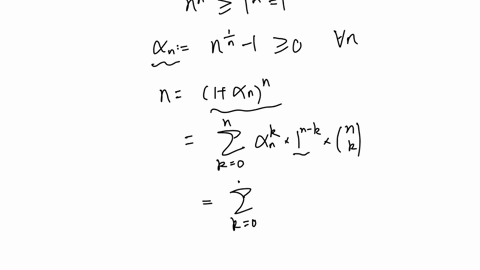 prove-that-lim-_n-rightarrow-infty-n1-n1-hint-define-alpha_nn1-n-1-and-use-the-binomial-formula-to-s