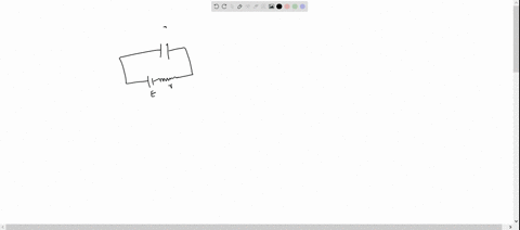 a-capacitor-is-connected-to-a-cell-of-emf-e-having-some-internal-resistance-r-the-potential-differen
