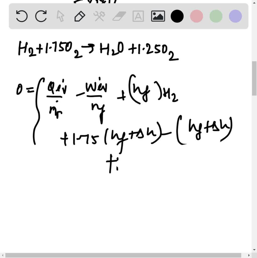 Solved Estimate The Enthalpy Of Reaction At K In Kj Kmol For H O H O Using