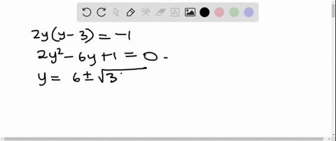 solve-the-quadratic-equation-by-using-any-method-2-yy-3-1