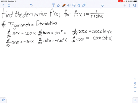 find-dydx-for-the-following-functions-yfrac12sin-x