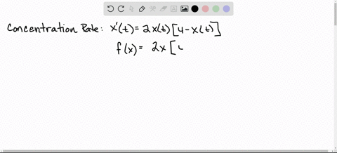 if-the-concentration-of-a-chemical-changes-according-to-the-equation-xprimet2-xt4-xt-find-the-concen
