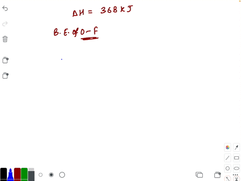 the-enthalpy-change-for-the-following-reaction-is-368-mathrmkj-calculate-the-average-mathrmo-mathrmf
