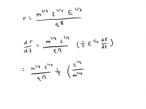 a-particle-in-the-cyclotron-shown-in-figure-2816-a-gains-energy-q-delta-v-from-the-alternating-power