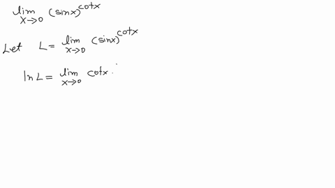 lim-_x-rightarrow-0sin-xcot-x-quadtext-ans-0
