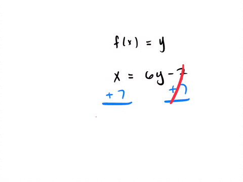 in-the-following-exercises-find-the-inverse-of-each-function-fx6-x-7