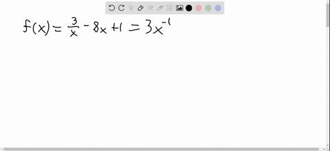 find-the-derivative-of-each-function-fxfrac3x-8-x1