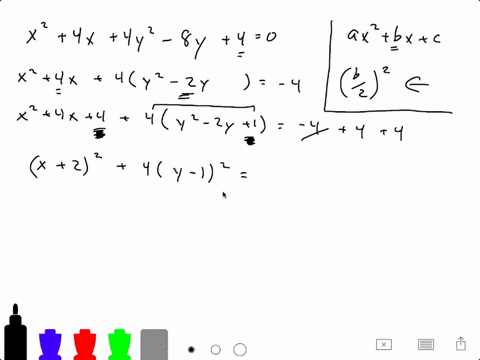 find-the-center-foci-and-vertices-of-each-ellipse-graph-each-equation-x24-x4-y2-8-y40